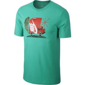 Nike NSW SS TEE SSNL APP 1 M zelená M - Pánské tričko