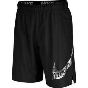 Nike FLX 2.0 GFX1 M černá XL - Pánské tréninkové kraťasy