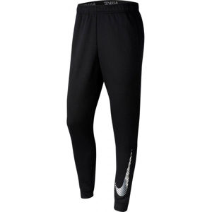 Nike DRY PANT TAPER FLC GFX M černá L - Pánské tréninkové kalhoty