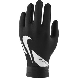 Nike HYPERWARM ACADEMY Chlapecké fotbalové rukavice, Černá,Bílá, velikost S