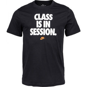 Nike NSW SS TEE BTS I SESSIONN M černá M - Pánské tričko
