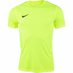 Nike DRI-FIT PARK 7 Pánské sportovní tričko, reflexní neon, velikost