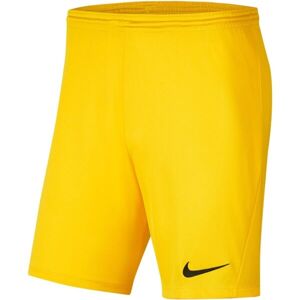 Nike DRI-FIT PARK III Pánské fotbalové kraťasy, oranžová, veľkosť M