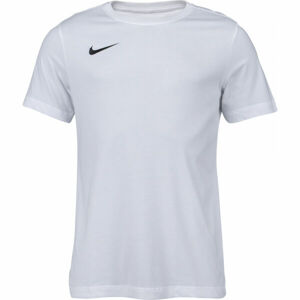 Nike DIR-FIT PARK Pánské fotbalové tričko, bílá, velikost XL