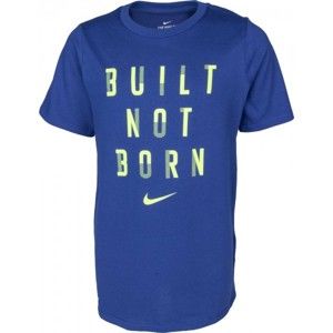 Nike DRY TEE BUILT NOT BORN B - Chlapecké tréninkové tričko