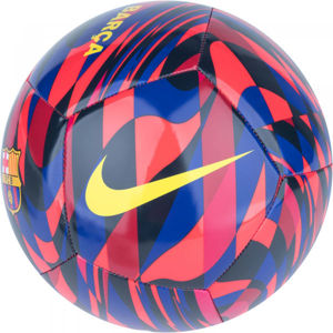 Nike FC BARCELONA PITCH Fotbalový míč, modrá, velikost 5