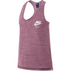 Nike W NSW GYM VNTG TANK růžová L - Dámské sportovní tílko