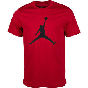 Nike J JUMPMAN SS CREW M červená M - Pánské tričko