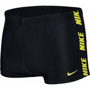 Nike LOGO SPLICE Pánské plavky, Černá,Žlutá, velikost S