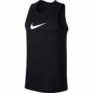 Nike DRI-FIT BASKET M Pánské tílko, Černá,Bílá, velikost