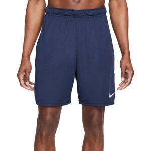 Nike M NK DF KNIT SHORT 6.0 Pánské šortky, tmavě modrá, velikost L