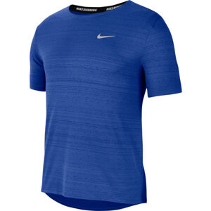 Nike DRI-FIT MILER Pánské běžecké tričko, tmavě modrá, velikost XL