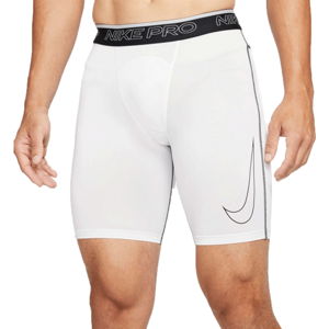 Nike NP DF SHORT LONG M Pánské sportovní šortky, bílá, velikost L