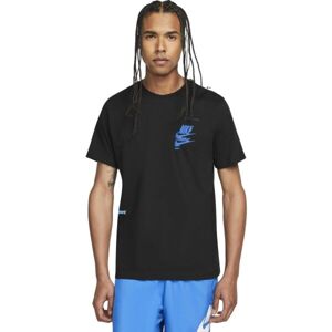 Nike M NSW TEE ESS+SPRT 2 Pánské tričko, černá, velikost M