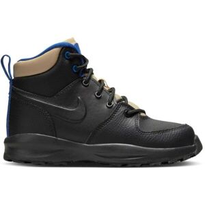 Nike MANOA Chlapecká zimní obuv, černá, veľkosť 30