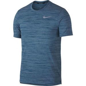 Nike MILER ESSENTIAL 2.0 modrá S - Pánské běžecké triko