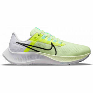 Nike AIR ZOOM PEGASUS 38 Pánská běžecká obuv, Světle zelená,Bílá,Černá, velikost 8.5