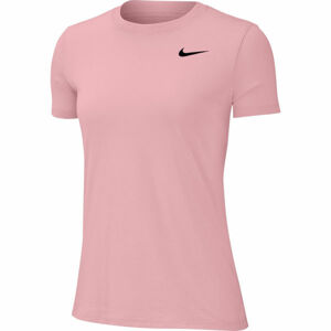 Nike DRI-FIT LEGEND Dámské tréninkové tričko, lososová, velikost XS