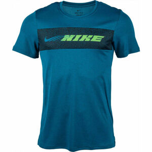Nike DRI-FIT SUPERSET Pánské tréninkové tričko, tyrkysová, velikost