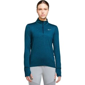 Nike ELEMENT TOP HZ W Dámský běžecký top, tmavě modrá, velikost XS