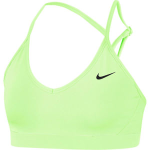 Nike INDY BRA Dámská podprsenka, Světle zelená,Černá, velikost