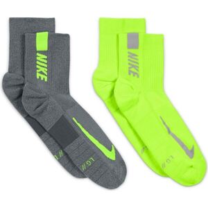 Nike MULTIPLIER Ponožky, šedá, velikost 34-38