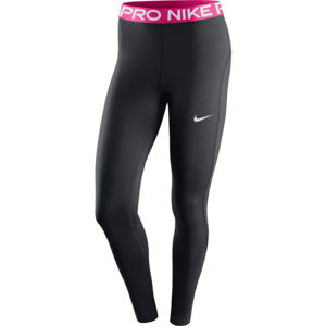 Nike PRO 365 Dámské sportovní legíny, Černá,Růžová,Bílá, velikost