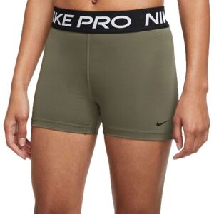 Nike PRO 365 Dámské sportovní šortky, khaki, velikost XL