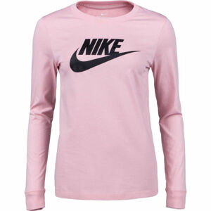 Nike SPORTSWEAR Dívčí tričko, růžová, velikost