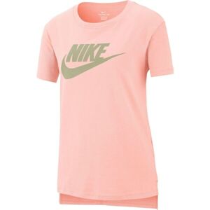 Nike SPORTSWEAR Dívčí kraťasy, růžová, velikost L
