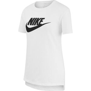 Nike SPORTSWEAR Dívčí tričko, bílá, velikost M