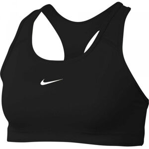 Nike SWOOSH Dámská sportovní podprsenka, černá, veľkosť L