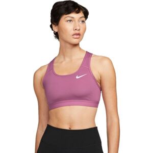 Nike SWOOSH Dámská sportovní podprsenka, fialová, veľkosť L