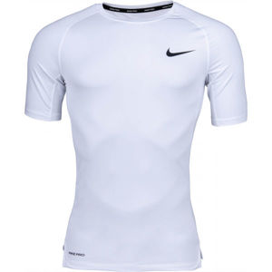 Nike NP TOP SS TIGHT M bílá S - Pánské tričko