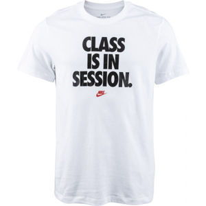 Nike NSW SS TEE BTS I SESSIONN M bílá L - Pánské tričko
