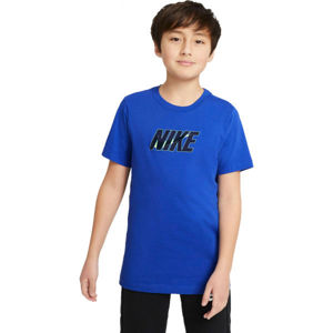 Nike NSW TEE NIKE SWOOSH GLOW B Modrá XL - Chlapecké tričko