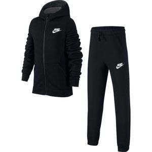 Nike NSW TRK SUIT BF CORE černá S - Chlapecká souprava