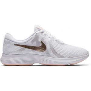 Nike REVOLUTION 4 GS bílá 5Y - Dívčí běžecká obuv
