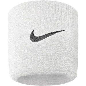 Nike SWOOSH WRISTBAND Potítko, Bílá,Černá, velikost