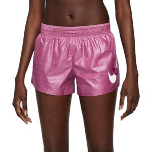 Nike W NK SWSH RUN SHORT Dámské běžecké šortky, růžová, velikost XL
