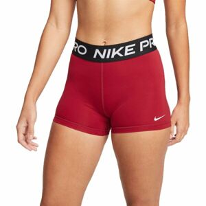 Nike PRO 365 Dámské sportovní šortky, červená, velikost M