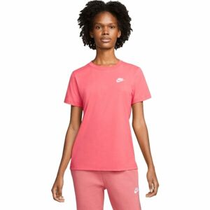 Nike SPORTSWEAR CLUB Dámské tričko, růžová, velikost