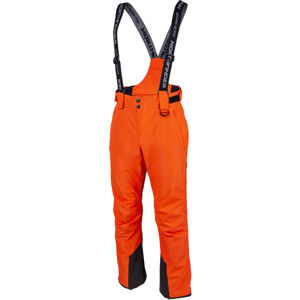 Northfinder QWERYN Pánské lyžařské kalhoty, oranžová, veľkosť S