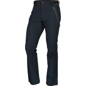 Northfinder BODEN Pánské softshellové kalhoty, černá, velikost L