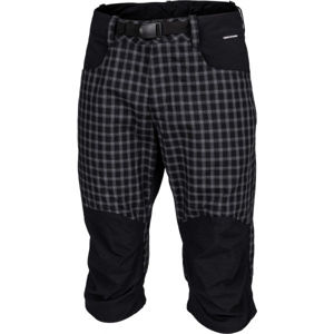 Northfinder RUDHJI Pánské 3/4 kalhoty, černá, velikost S