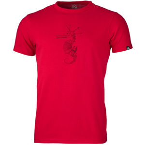 Northfinder VIJANITO červená XL - Pánské triko