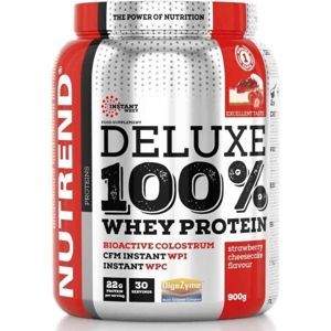 Nutrend DELUXE 100% WHEY 2250G JAHODOVÝ CHEESECAKE  NS - Protein