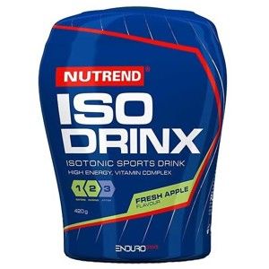 Nutrend ISODRINX 420 G JABLKO Sportovní nápoj, , velikost 420 G