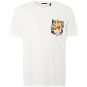 O'Neill LM PRINT T-SHIRT bílá XL - Pánské tričko