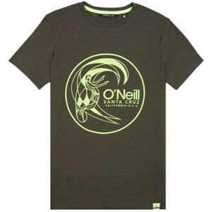O'Neill LB CIRCLE SURFER T-SHIRT tmavě zelená 164 - Chlapecké tričko